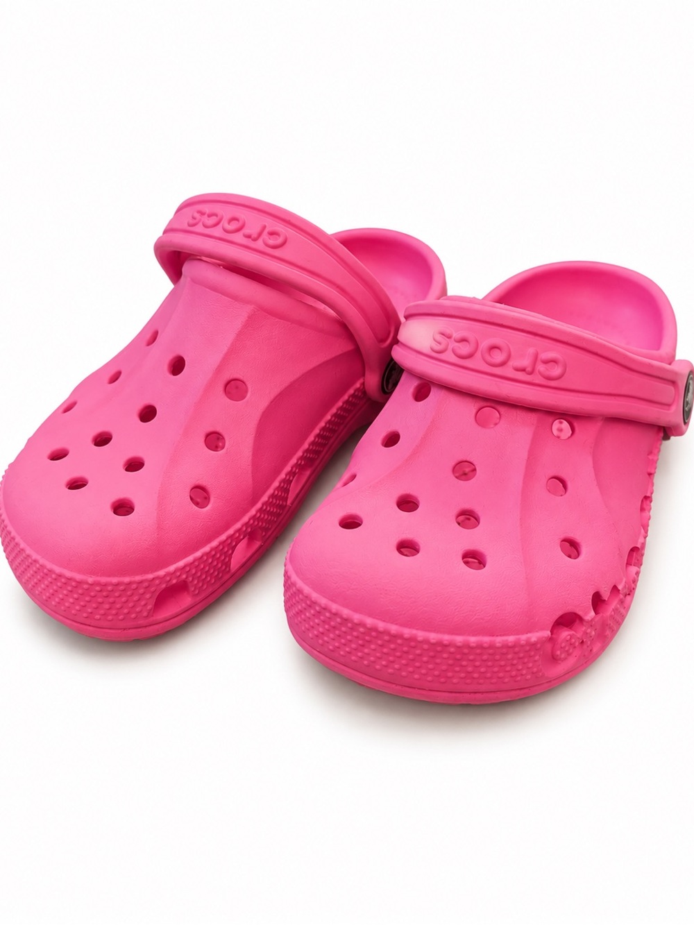 CROCS Kids' Classic Clog in Hot Pink